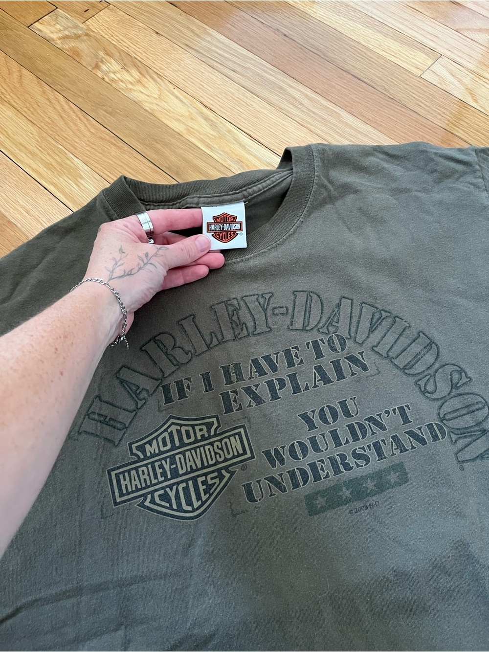 vintage harley davidson tee - Picture 3 of 3